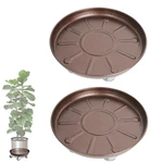 Plant Caddy With Wheels 16 Inch 2 Pack, Heavy Duty Metal Stand & Dolly .... Fixed Price $85.16.
