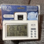 Bios Weather 312BC Wireless Indoor/outdoor Thermometer And Hygrometer. Fixed Price $20.00.
