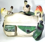 Giftcraft Garden Adorable Birds On Purse Planter. Fixed Price $22.95.