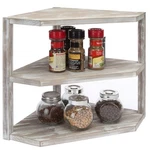 Mygift 3 Tier Corner Shelf For Kitchen, Countertop Spice Rack, Dish P.... Fixed Price $64.61.