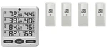 Ambient Weather WS-10-X4 Wireless Indoor/outdoor 8 Channel White. Fixed Price $99.94.