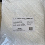 New Laminet Quilted Vinyl 12 Glass Storage Zip Up Protector Case. Fixed Price $10.00.