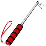 5 Feet Red Telescopic Handheld Flagpole Portable Pointer Banner. Fixed Price $12.93.