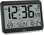 Atomic Clock With Indoor Temperature, Self-setting Wall. Fixed Price $38.97.