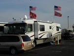 Sunsetter Telescoping Flagpole W/ Holder.. Fixed Price $120.00.