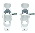 Valley Forge Flag 2 Position 1" White Powder Coated Aluminum Pole Bracke.... Fixed Price $42.64.