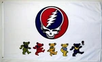 Grateful Dead Premium Flag 3' X 5' Indoor Outdoor Concert Banner (top Quality). Fixed Price $24.99.