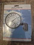Acu-rite Wall Mounted Thermometer With Humidity For Indoor Outdoor Use New. Fixed Price $14.99.