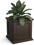 Mayne Fairfield 20-INCH Square Planter Self-watering, Weather-resistant. Fixed Price $115.99.
