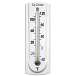 La Crosse Technology 6.5" Analog Thermometer With Key Hider. Fixed Price $11.27.