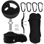 Cq Garden Flag Pulley And Rope Kit For 2" To 2.6" Diameter Poles, 5.... Fixed Price $38.90.