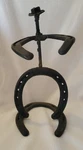 Cowboy Horseshoe Art Sculpture Western Iron Hat Rodeo Folk Stand Vintage. Fixed Price $16.99.