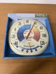 Taylor 497J Patio Thermometer With Hygrometer: 12 Inch Diameter Metal Dial. Fixed Price $35.50.