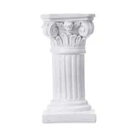Roman Pillar, Greek Column Resin Statue, Centerpiece Pedestal Stand Figurine Scu. Fixed Price $25.86.