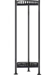 Luborn Plant Indoor Outdoor, 30'' Tall Stands, 2 Tier BLACK-1P. Fixed Price $31.44.