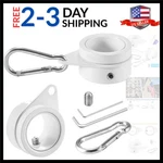 1" White Flag Pole Rings, 2 Pcs Anti Wrap Aluminum Alloy Clips Swiv.... Fixed Price $29.44.