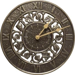 Whitehall Products Ivy Silhouette Clock, French Bronze. Fixed Price $93.95.