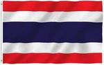 Fly Breeze 3X5 Foot Thailand Flag Vivid Color Fade Proof Canvas Header .... Fixed Price $11.99.
