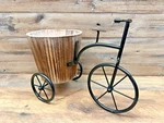Bicycle Wood/metal Garden Planter 10.5" X 8". Fixed Price $33.99.