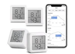 Switchbot 4 Pack Smart Hygrometer Thermometer Bluetooth Meter.. Fixed Price $59.99.