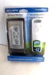 New Acurite Wireless Thermometer Backyard Weather Indoor/outdoor Temperature Nib. Fixed Price $23.50.