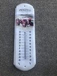 17" Decorative Metal Thermometer Springfield Tractor Vtg Farm & Garage. Fixed Price $22.00.