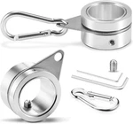 Pack Of 2 Aluminum Alloy Flag Pole Rings 360 Degree Rotating Mounting 1". Fixed Price $14.29.
