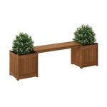 Furinno FG16011 Tioman Hardwood Flower Box, Brown 15.8 Inch. Fixed Price $96.05.