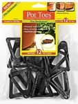 Plantstand PT-12BLHT 12-PACK Black Pot Toes. Fixed Price $26.58.