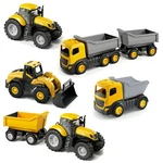 Kids Yellow Plastic Toy Tractor Sandbox Indoor Outdoor Summer Beach Play Toddler. Fixed Price $24.44.