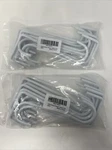 (24 Pack) Higift Vinyl Fence Hooks, X 6 Inch Patio Hangers, Volume Pricing!!. Fixed Price $22.40.