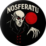 Magnet - Nosferatu Count Orlok Classic Horror Vampire Red Moon Art Gift 2.25". Fixed Price $9.99.