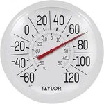 Taylor Big & Bold Indoor Outdoor Dial Thermometer, Decor For Patio, Pool, Gar. Fixed Price $13.99.
