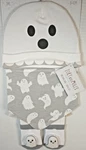 Zoey And Miles Infant Ghost Hat Sock Set Card Size 0-12 Months. Fixed Price $8.21.