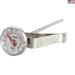 Nsf Certified 1-INCH Dial Frothing Thermometer With 5-INCH Stainless Steel Probe. Fixed Price $18.99.