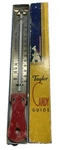 Taylor Candy Thermometer Original Box Red Wood Handle Vintage Kitchen Utensil. Fixed Price $9.95.