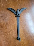 American Eagle Cast Iron Wall Decor. Fixed Price $6.00.