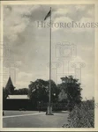 1933 Press Photo Flagpole Union College's Upsilon Fraternity In New York. Fixed Price $33.99.