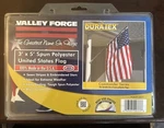 New 3'X5' Usa Commander Series Flag By Valley Forge Duratex Spun Polyester. Fixed Price $49.99.