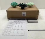 Evergreen Ceramic Garden Flower Stakes, Set Of 3, New In Box. Fixed Price $58.49.