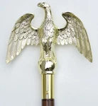 Us Flag Factory 7 Inch Metal Eagle Ornament Aluminum For Indoor Pole - Gold. Fixed Price $39.95.