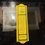 Vintage Metal John Deere Advertisement Thermometer Made Usa. Fixed Price $35.00.