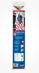 Annin Us Polycotton Set With Pole, Red/white/blue, 3FT X 5FT: 011320R. Fixed Price $5.00.