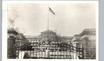 Alabama College Flagpole Montevallo Real Photo Postcard Rppc Main Dormitory. Fixed Price $14.90.