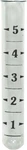 Ancient Graffiti Replacement Rain Gauge Tube. Fixed Price $19.85.