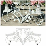 2 Combination Love Heart Beautiful Metal Plant Stand Flowers Holder For Wedding. Fixed Price $35.99.