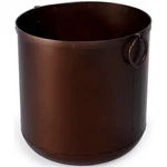 Butler Specialty Hors Doeuvres Round Handcrafted Iron Metal Planter In Copper. Fixed Price $211.45.