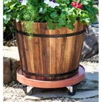 Set Of 2- Inch Plant Dolly With Hole Terra Cotta, Size 16" DEV3000P. Fixed Price $44.99.
