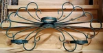 Vintage Wrought Iron Hanging Planter Flower Pot Holder Scroll Wall Decor Garden. Fixed Price $199.99.