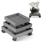 Skelang Square Caddy, Wheeled Planter Trays, Abs Pallet, Heavy Du.... Fixed Price $34.16.